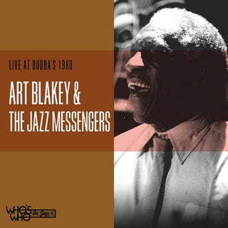 the album cover for Art Blakey & The Jazz Messengers - Live at Bubba's 1980