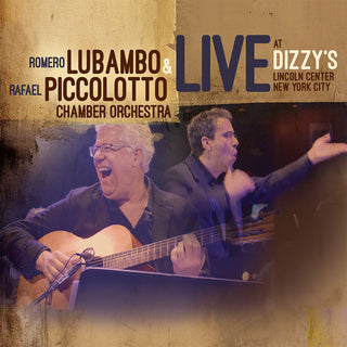 the album cover for Romero Lubambo - Live at Dizzy's