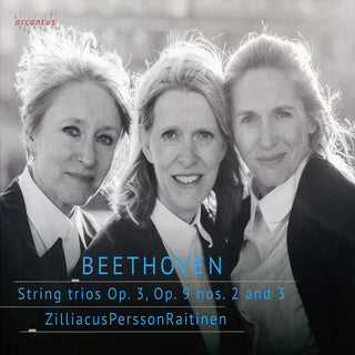 the album cover for Beethoven / Zilliacus / Raitinen - String Trios