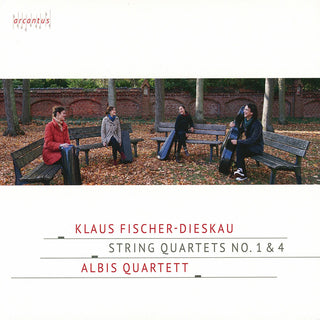 the album cover for Fischer-Dieskau / Albis Quartet - String Quartets 1 & 4