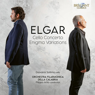 the album cover for Elgar / Sollima / Arlia - Cello Concerto