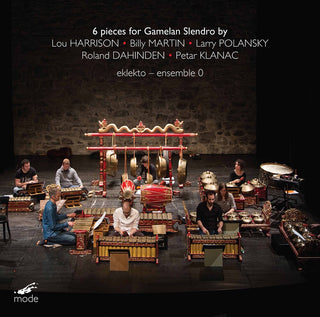 the album cover for 6 Pieces For Gamelan Slendro / Various - 6 Pieces For Gamelan Slendro / Various