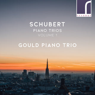 the album cover for Schubert / Gould Piano Trio - Piano Trios 1