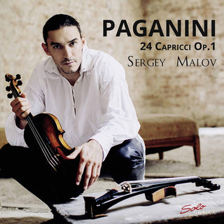 the album cover for Paganini / Malov - 24 Capricci 1