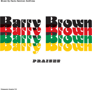 the album cover for Barry Brown - Praises