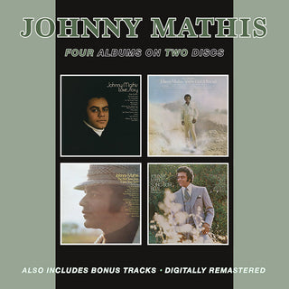 the album cover for Johnny Mathis - Love Story / You've Got A Friend / First Time Ever