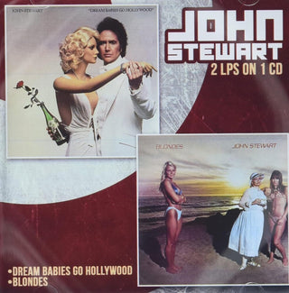 the album cover for John Stewart - Dream Babies Go Hollwood / Blondes