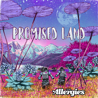 the album cover for Allergies - Promised Land