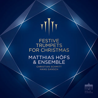 the album cover for Albinoni / Hofs - Festive Trumpets For Christmas