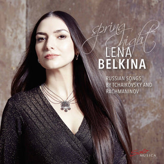 the album cover for Rachmaninoff / Belkina / Sidorenko - Spring Night