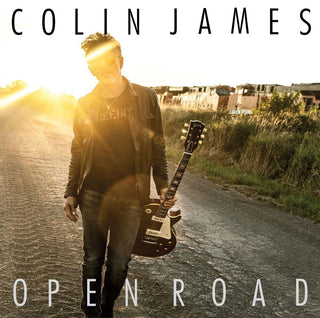 the album cover for Colin James - Open Road