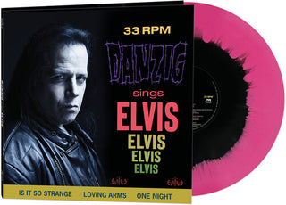 Danzig- Sings Elvis (Pink & Black Haze Vinyl)