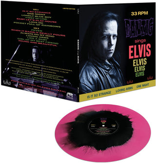 Danzig- Sings Elvis (Pink & Black Haze Vinyl)