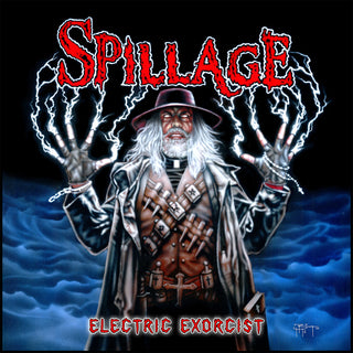 the album cover for Spillage - Electric Exorcist