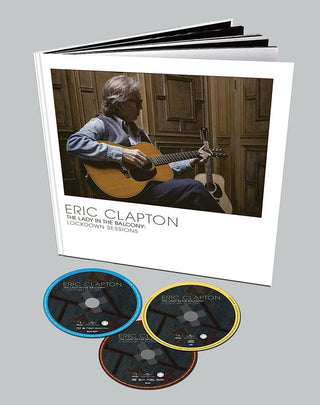 the album cover for Eric Clapton - The Lady In The Balcony: Lockdown Sessions [Limited Edition Deluxe CD/DVD/Blu-ray]