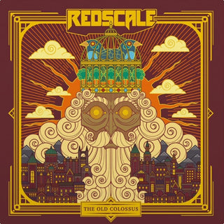 the album cover for Redscale - Old Colossus