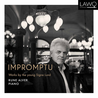 the album cover for Lund / Alver - Impromptu
