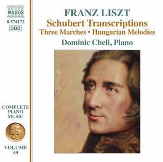 the album cover for Liszt / Cheli - Complete Piano Music 59