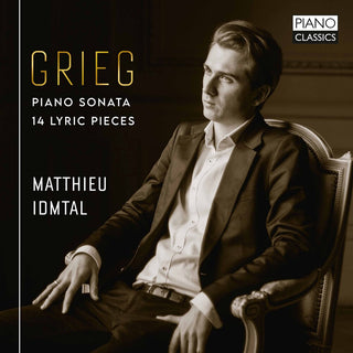 the album cover for Grieg / Idmtal - Piano Sonata