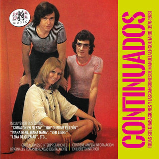 the album cover for Continuados - Todas Sus Grabaciones Y Lascanciones De Manuela En