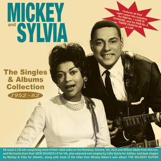 the album cover for Mickey And Sylvia - Singles & Albums Collection 1952-62