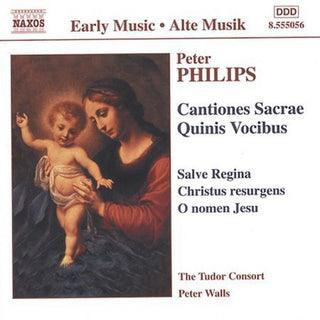 the album cover for P. PHILIPS - Cantiones Sacrae Quinis Vocibus