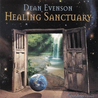the album cover for Dean Evenson - Healing Sanctuary