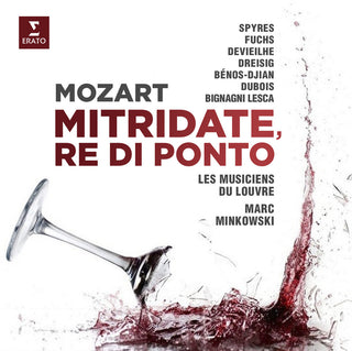 the album cover for Marc Minkowski - Mozart: Mitridate Re Di Ponto