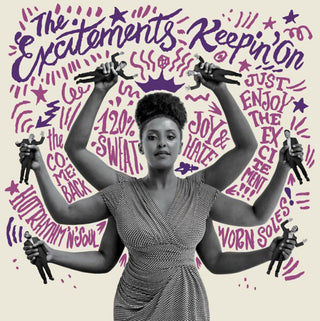 the album cover for Excitements - Keepin On (Spa)