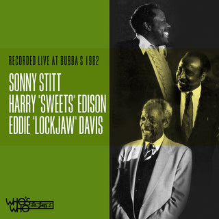 the album cover for Sonny Stitt  / Edison,Harry - Recorded Live At Bubba's 1982 (Mod)