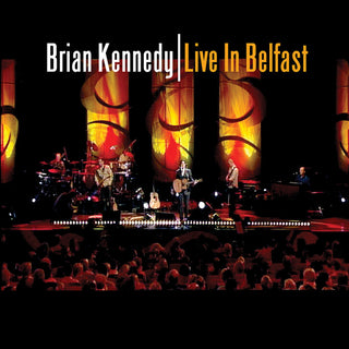 the album cover for Brian Kennedy - Live In Belfast