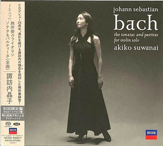 the album cover for Bach / Suwanai Akiko - Bach: Sonatas & Partitas For Solo Violin [Limited Edition]