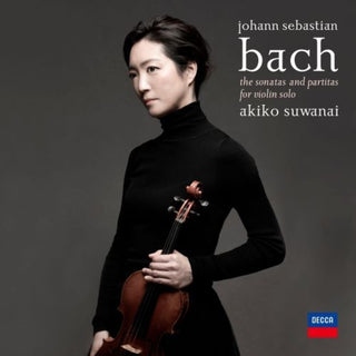 the album cover for Bach / Suwanai Akiko - Bach: Sonatas & Partitas For Solo Violin (Hqcd)