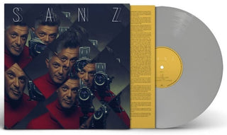the album cover for Alejandro Sanz - Sanz [Colored Vinyl] (Gry) [Limited Edition] (Spa)