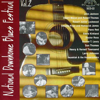 the album cover for National Downhome Blues Festival - National Downhome Blues Festival, Vol. 2