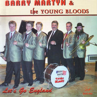 the album cover for Martyn/Young Bloods - Let's Go England