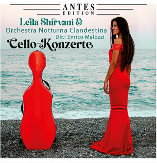 the album cover for Haydn / Shirvani / Orchestra Notturna Clandestina - Cello-Konzerte
