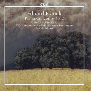 the album cover for Franck / Grau - Piano Concerto 1 In D Minor