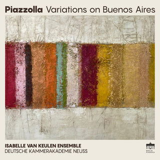the album cover for Piazzolla - Variations On Buenos Aires