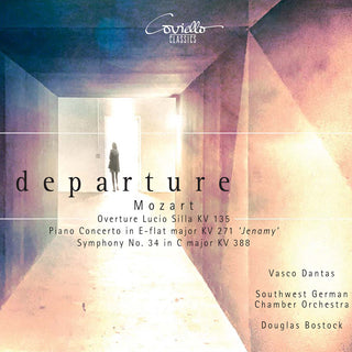 the album cover for Mozart / Dantas / Bostock - Departure