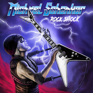 the album cover for Michael Schenker - Rock Shock