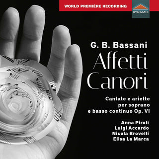 the album cover for Bassani / Piroli / Marca - Affetti Canori