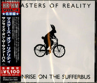 the album cover for Masters Of Reality - Sunrise On The Sufferbus