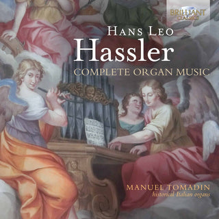 the album cover for Hassler / Tomadin - Complete Organ Music (Box)