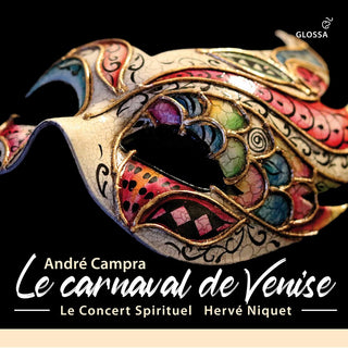 the album cover for Campra / Le Concert Sprituel - Le Carnaval De Venise