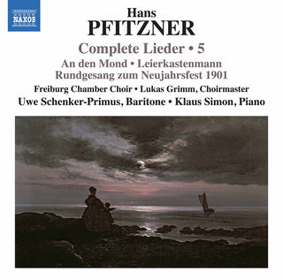 the album cover for Pfitzner / Schenker-Primus / Simon - Complete Lieder 5