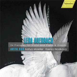 the album cover for Auerbach / Avita Duo - 24 Preludes