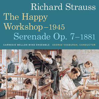 the album cover for Strauss / Vosburgh - Happy Workshop