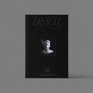 the album cover for Max Changmin - Devil (Black Version) (Post) (Pcrd) (Phot) (Asia)