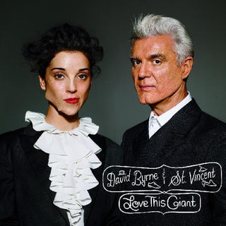 the album cover for David Byrne  & St. Vincent - Love This Giant [With Booklet]